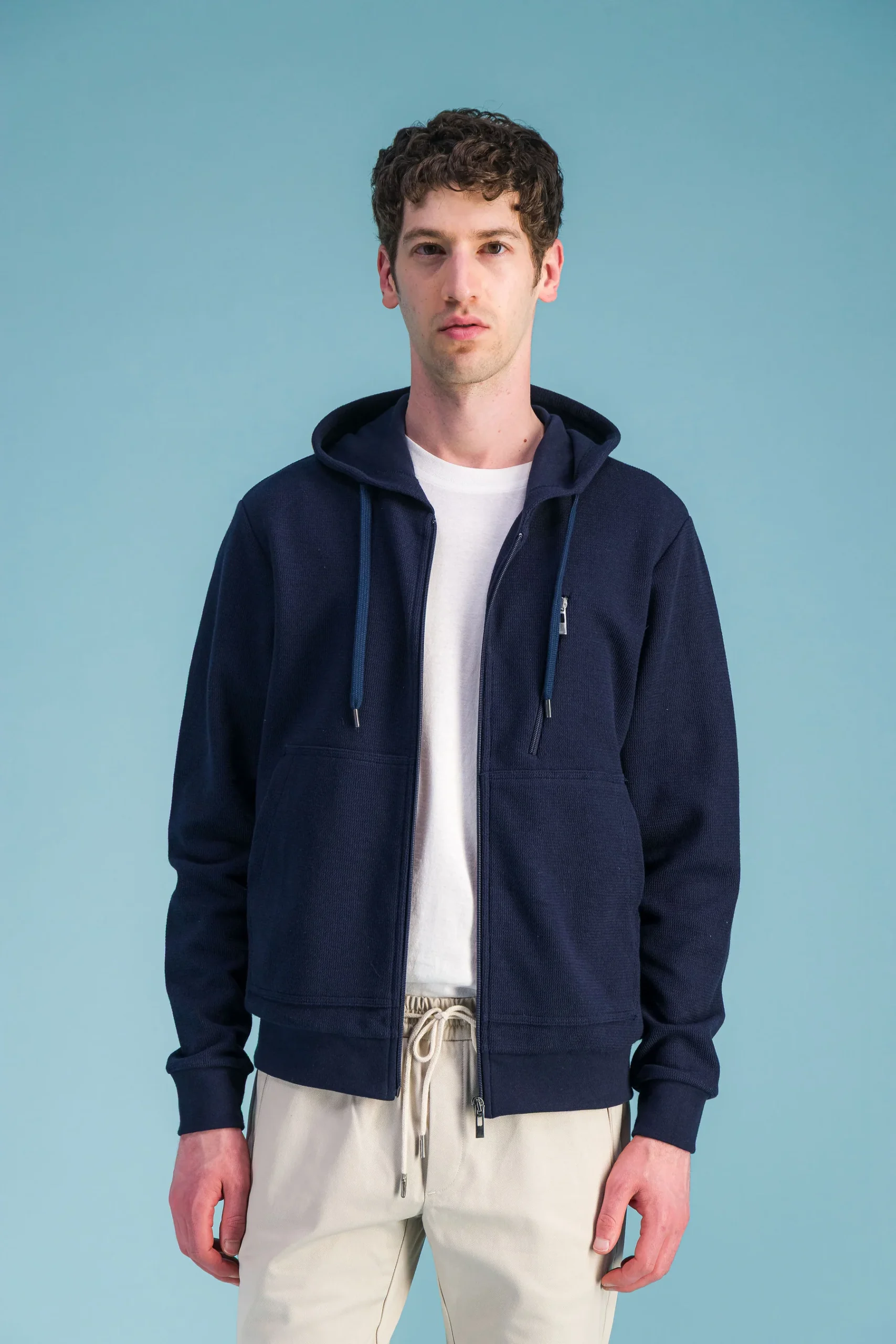 Navy hoodie