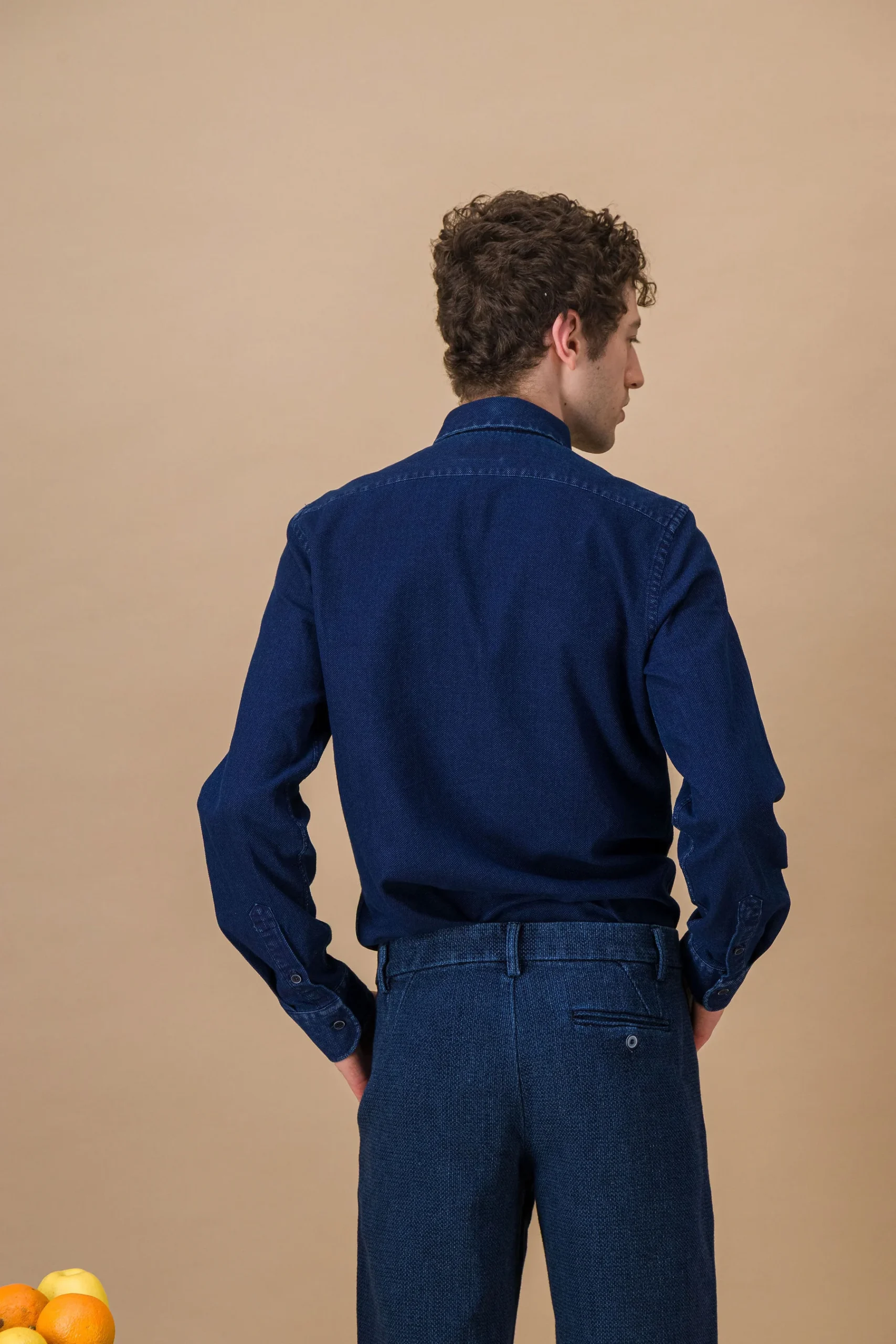 Japanese stonewash denim shirt - Image 2