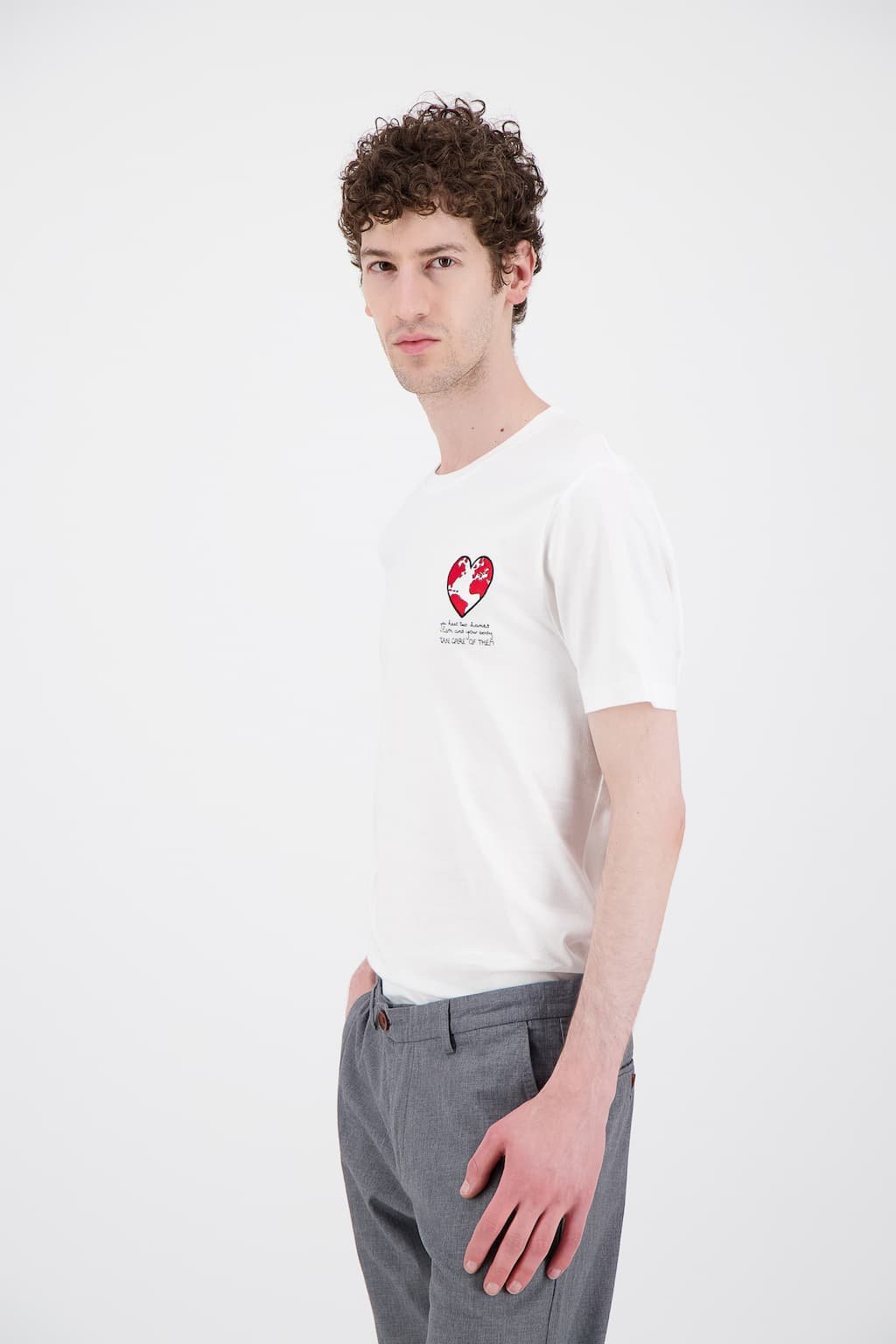 Red Planet Japanese Organic Cotton T Shirt - Image 3