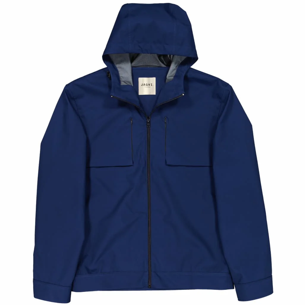 Alpinist’ waterproof jacket blue - Image 3